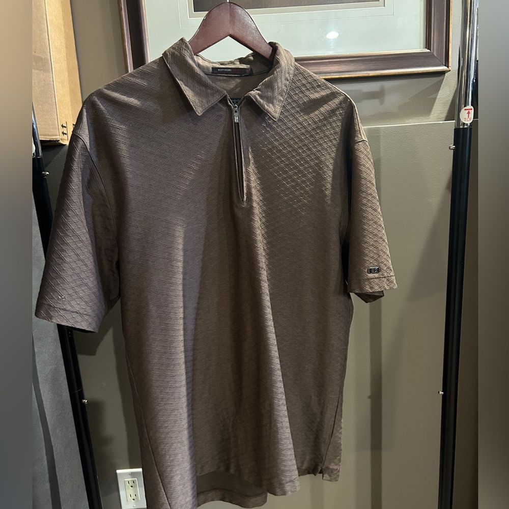 Nike Tiger Woods Men's Dark Brown Polo Shirt